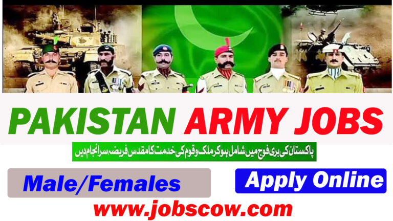Pak Army Jobs 2025: Join Pakistan Army Online Registration