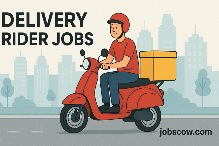 Delivery Rider Jobs 2025 | Apply Now